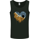 Love Flag Tierra del Fuego Province Argentina Mens Vest Tank Top Black