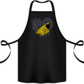 Love Flag Tokelau Football Cotton Apron 100% Organic Black