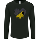 Love Flag Tokelau Football Mens Long Sleeve T-Shirt Black
