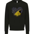 Love Flag Tokelau Football Mens Sweatshirt Jumper Black