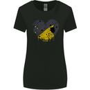 Love Flag Tokelau Football Womens Wider Cut T-Shirt Black