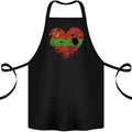 Love Flag Transnistria Football Cotton Apron 100% Organic Black