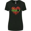 Love Flag Transnistria Football Womens Wider Cut T-Shirt Black