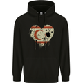 Love Flag Turkish Republic of Northern Cyprus Childrens Kids Hoodie Black