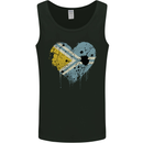 Love Flag Tuva Football Mens Vest Tank Top Black