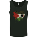 Love Flag Western Sahara Football Mens Vest Tank Top Black
