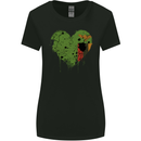 Love Flag Zambia Zambian Football Womens Wider Cut T-Shirt Black