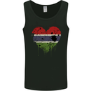 Love Gambia Flag Gambian Day Football Mens Vest Tank Top Black