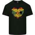 Love Grenada Flag Grenadians Day Football Kids T-Shirt Childrens Black