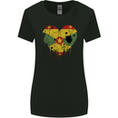 Love Grenada Flag Grenadians Day Football Womens Wider Cut T-Shirt Black