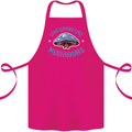 Love Grows Like Mushrooms Foraging Mycology Cotton Apron 100% Organic Pink