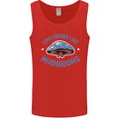 Love Grows Like Mushrooms Foraging Mycology Mens Vest Tank Top Red