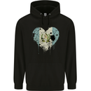 Love Guatemala Flag Guatemalan Day Football Mens 80% Cotton Hoodie Black