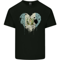 Love Guatemala Flag Guatemalan Day Football Mens Cotton T-Shirt Tee Top Black