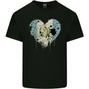 Love Guatemala Flag Guatemalan Day Football Mens Cotton T-Shirt Tee Top Black