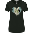 Love Guatemala Flag Guatemalan Day Football Womens Wider Cut T-Shirt Black
