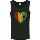 Love Guinea Flag Guinean Day Football Mens Vest Tank Top Black
