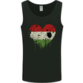 Love Hungary Flag Hungarian Day Football Mens Vest Tank Top Black