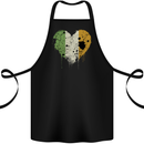 Love Ireland Flag Irish St Patricks Day Football Cotton Apron 100% Organic Black