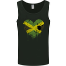 Love Jamaican Flag Jamaica Day Football Mens Vest Tank Top Black