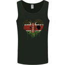 Love Kenya Flag Kenyan Day Football Mens Vest Tank Top Black