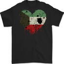 Love Kuwait Flag Kuwaiti Day Football Mens Gildan Cotton T-Shirt Black