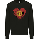 Love Kyrgyzstan Flag Kyrgyz Day Football Mens Sweatshirt Jumper Black