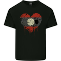 Love Laos Flag Laotian Day Football Kids T-Shirt Childrens Black
