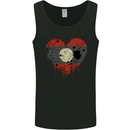 Love Laos Flag Laotian Day Football Mens Vest Tank Top Black