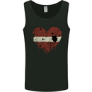 Love Latvia Flag Latvian Day Football Mens Vest Tank Top Black