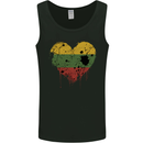 Love Lithuania Flag Lithuania Day Football Mens Vest Tank Top Black