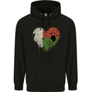 Love Madagascar Flag Madagascan Day Football Mens 80% Cotton Hoodie Black