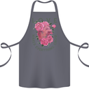 Love Makes Everything Grow Valentines Day Cotton Apron 100% Organic Steel