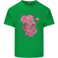 Love Makes Everything Grow Valentines Day Mens Cotton T-Shirt Tee Top Irish Green
