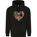 Love Malaysia Flag Malaysian Day Football Childrens Kids Hoodie Black