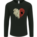 Love Malta Flag Maltese Day Football Mens Long Sleeve T-Shirt Black