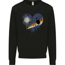 Love Marshall Islands Flag Day Football Mens Sweatshirt Jumper Black