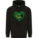 Love Mauritania Flag Mauritanian Day Football Mens 80% Cotton Hoodie Black