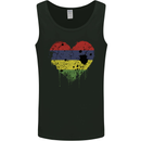 Love Mauritius Flag Mauritians Day Football Mens Vest Tank Top Black