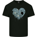 Love Micronesia Flag Micronesian Day Football Kids T-Shirt Childrens Black