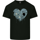 Love Micronesia Flag Micronesian Day Football Kids T-Shirt Childrens Black