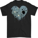 Love Micronesia Flag Micronesian Day Football Mens Gildan Cotton T-Shirt Black