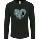 Love Micronesia Flag Micronesian Day Football Mens Long Sleeve T-Shirt Black