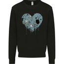 Love Micronesia Flag Micronesian Day Football Mens Sweatshirt Jumper Black