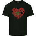 Love Morocco Flag Moroccan Day Football Kids T-Shirt Childrens Black