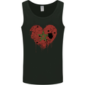 Love Morocco Flag Moroccan Day Football Mens Vest Tank Top Black