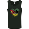Love Mozambique Flag Mozambican Day Football Mens Vest Tank Top Black