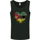 Love Mozambique Flag Mozambican Day Football Mens Vest Tank Top Black