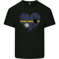 Love Nauru Flag Nauruan Day Football Kids T-Shirt Childrens Black