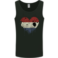 Love Netherlands Flag Holland Dutch Day Football Mens Vest Tank Top Black